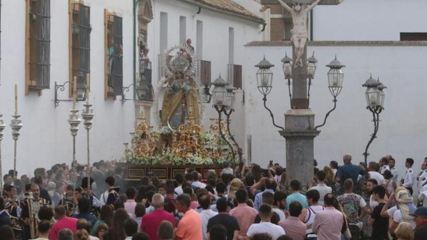 La Virgen de los Ángeles recorre los aledaños de Capuchinos