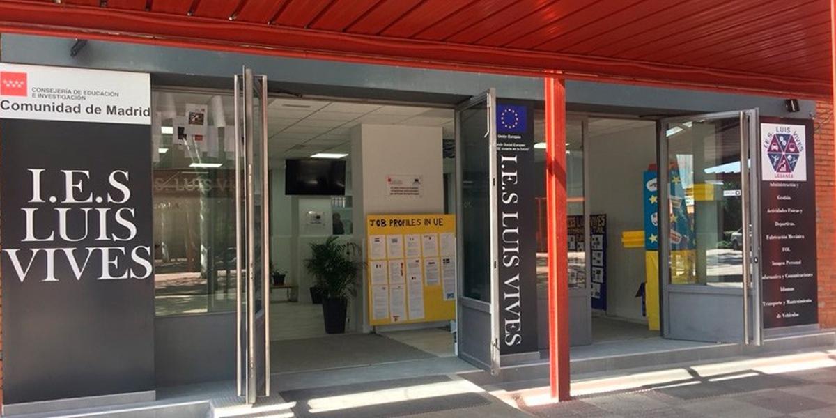 Instituto Luis Vives, en Leganés