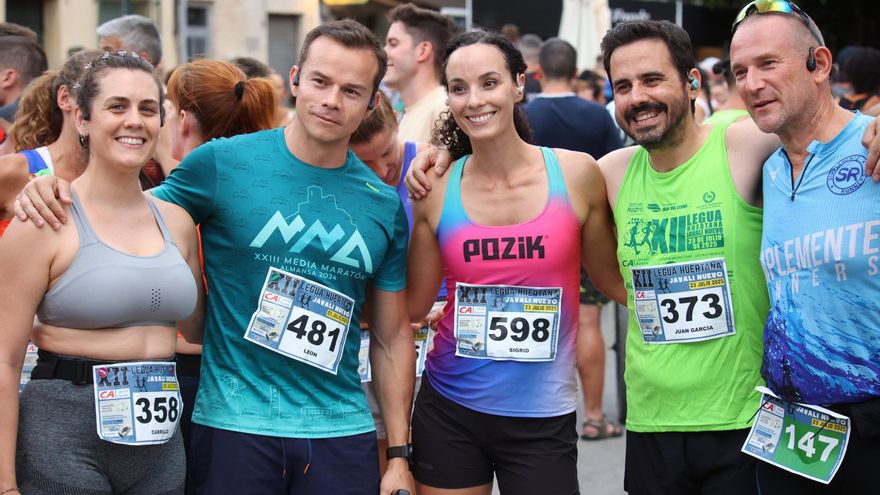 Marina Fernández y Antonio Martínez triunfan en la Legua de Javalí Nuevo