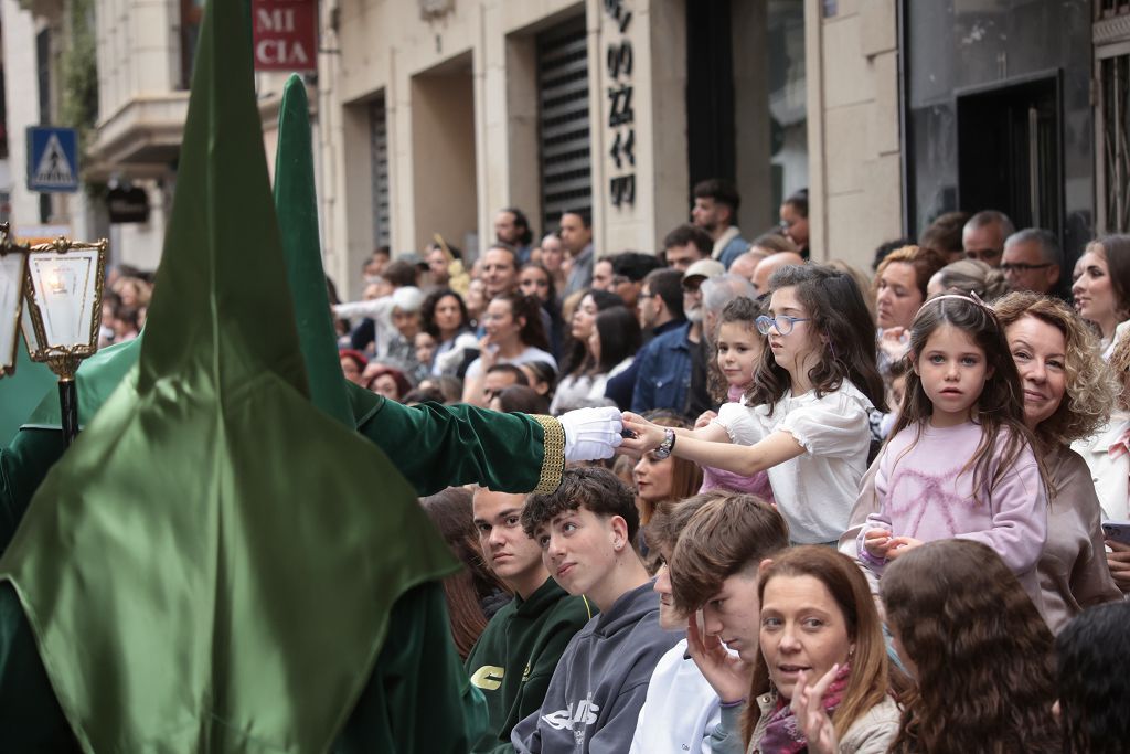 Así fue la procesión de la Esperanza este Domingo de Ramos en Murcia