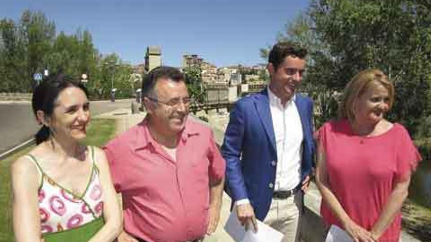 Soraya Merino, Martín Benito, Fagúndez y Rominguera.