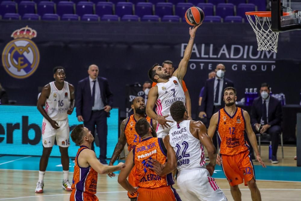 Euroliga: Real Madrid - Valencia Basket, en imágenes