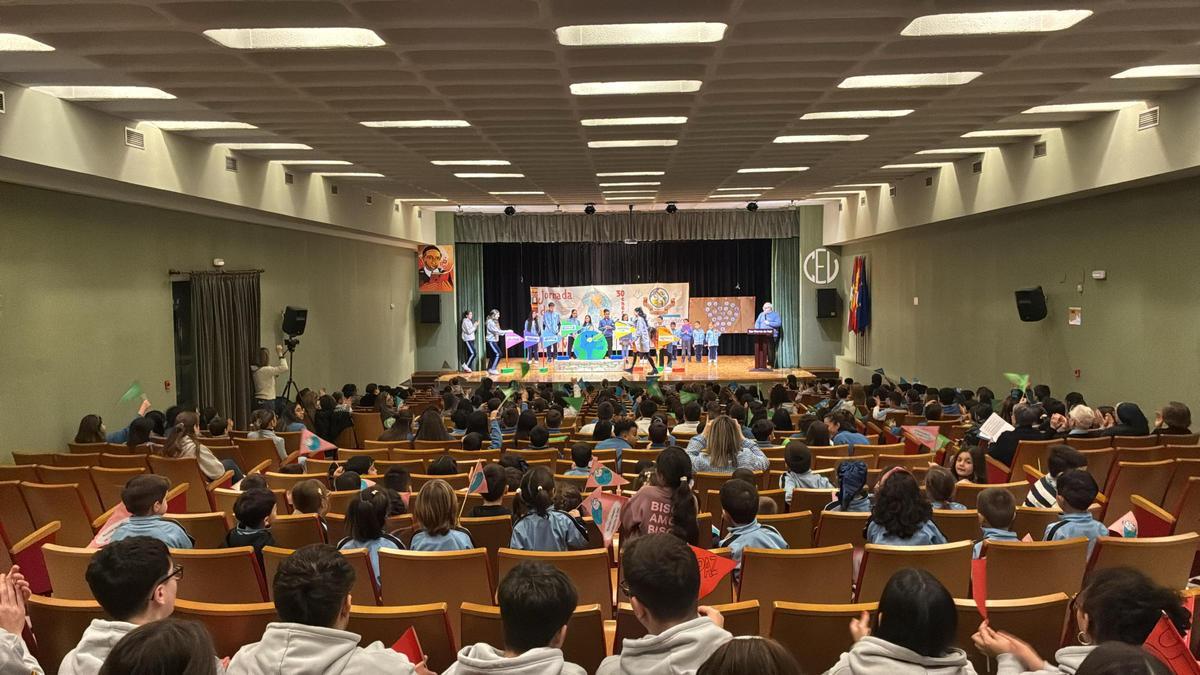 Día de la Paz en el colegio San Vicente de Paúl.