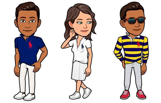 Polo Ralph Lauren ha diseñado 12 looks para Bitmoji