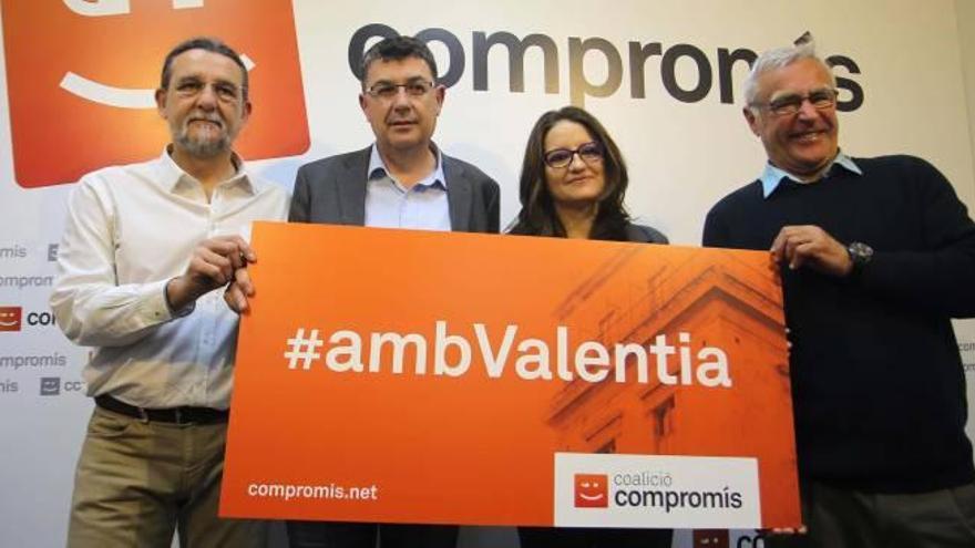 Compromís centra su campaña en explotar el tirón de Oltra  con el mensaje: &quot;Tu presidenta&quot;