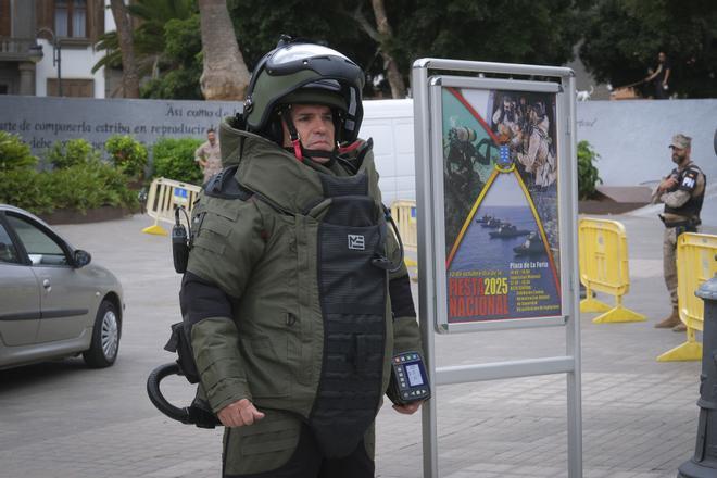 El Mando Naval de Canarias presenta los actos que realizará con motivo de la celebración del 12 de octubre