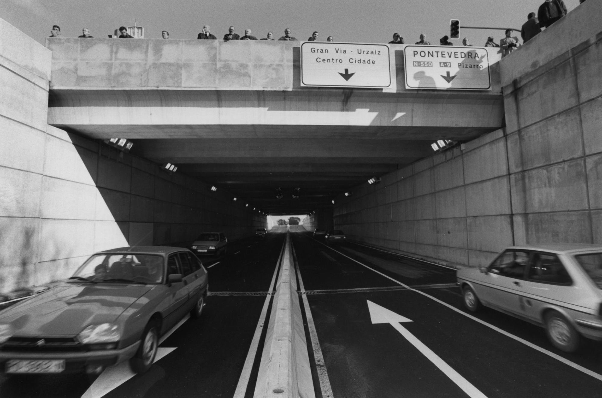 El túnel de Plaza de España