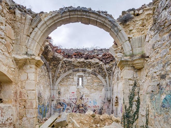 Pueblo de Ochate, España, lugares encantados