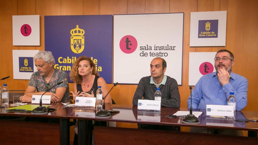 Sergio Placeres, Blanca Rodríguez, Alexis Corujo y Gonzalo Ubani.