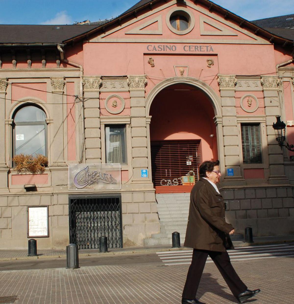 La part del Casino Ceretà on l’Ajuntament vol fer el nou casal d’avis | MIQUEL SPA