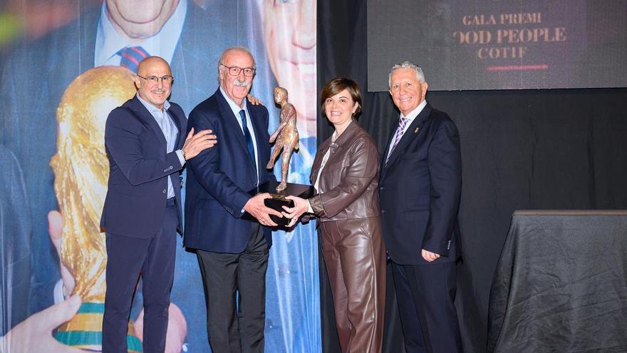 Vicente del Bosque, un Embajador con valores del COTIF de l'Alcúdia