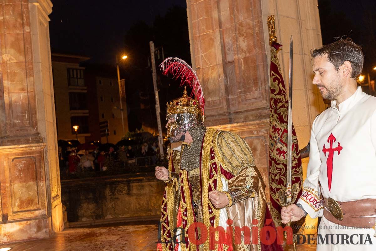 Desfile de Moros y cristianos y parlamento en las Fiestas de Caravaca