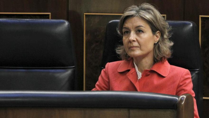 La ministra en funciones de Agricultura, Isabel García Tejerina