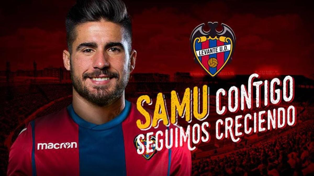 Samu García es nuevo jugador del Levante