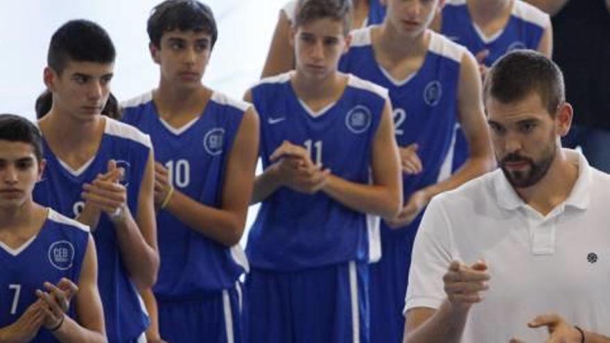 Marc Gasol té una escola de bàsquet a Girona.