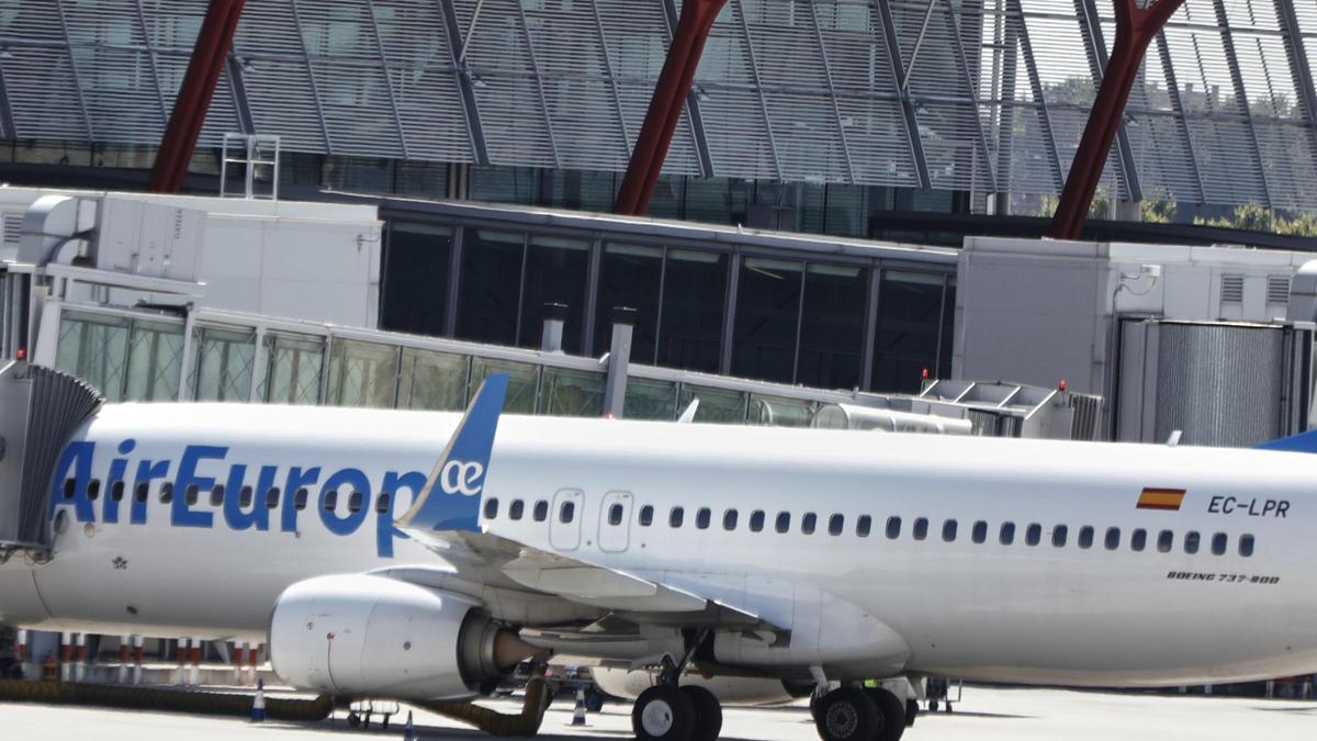 Un avión de Air Europa