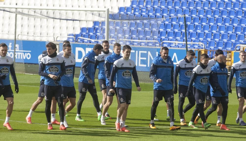 Última sesión antes de visitar el Vicente Calderón