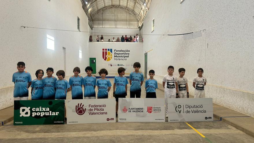 Les Escoles Municipals de València tanquen la competición de raspall