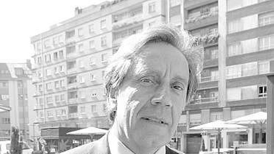 Ángel Villalba, en Oviedo.