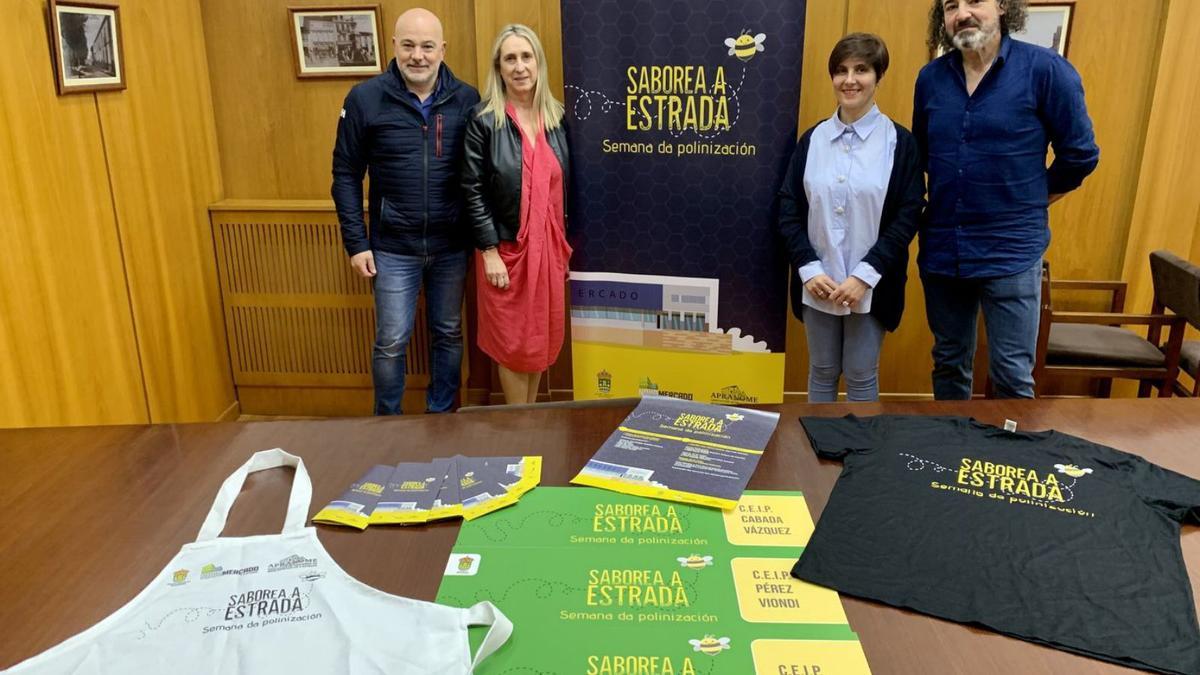 Presentación del mercado en el marco del programa “Saborea A Estrada”. |