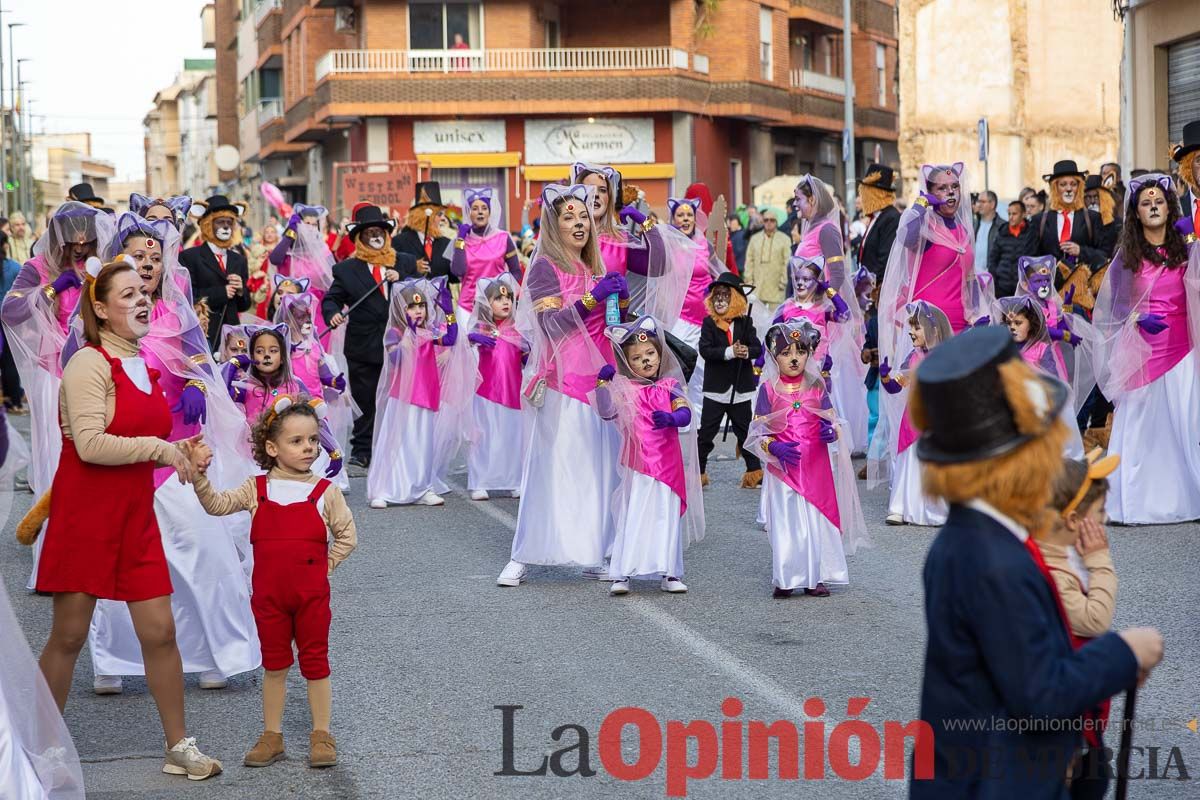 Los niños toman las calles de Cehegín en su desfile de Carnaval