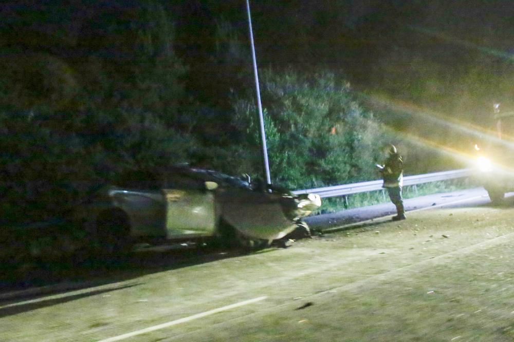 Un kamikaze fallece y deja cinco heridos tras sembrar el pánico en la autopista "Y"