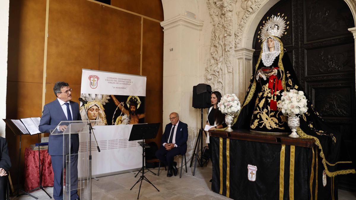 El pregón de la Cofradía del Cristo del Divino Amor y Nuestra Señora de La Soledad "La Marinera"