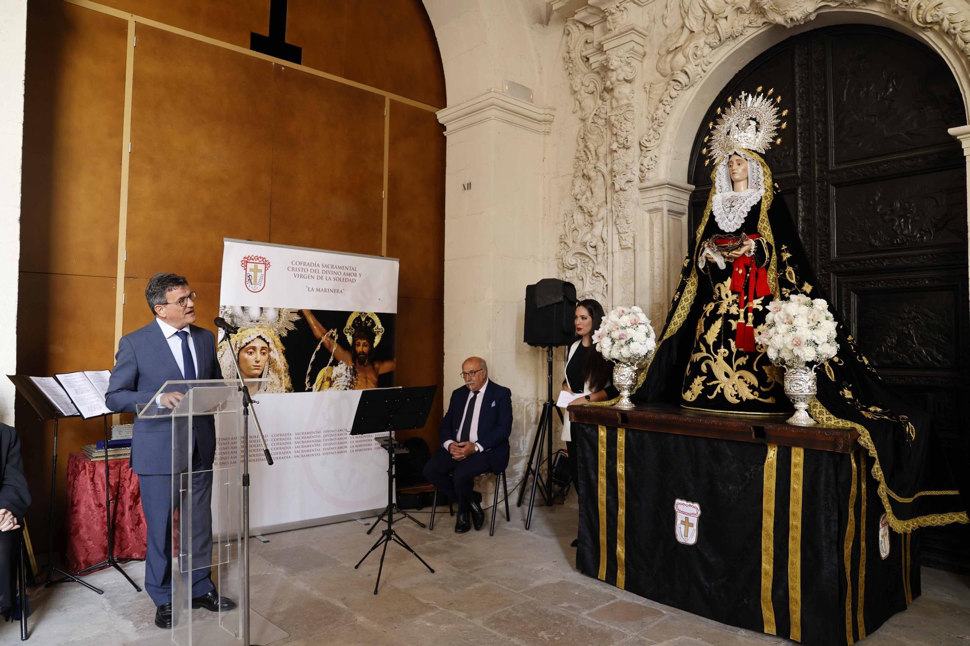 El pregón de la Cofradía del Cristo del Divino Amor y Nuestra Señora de La Soledad "La Marinera"