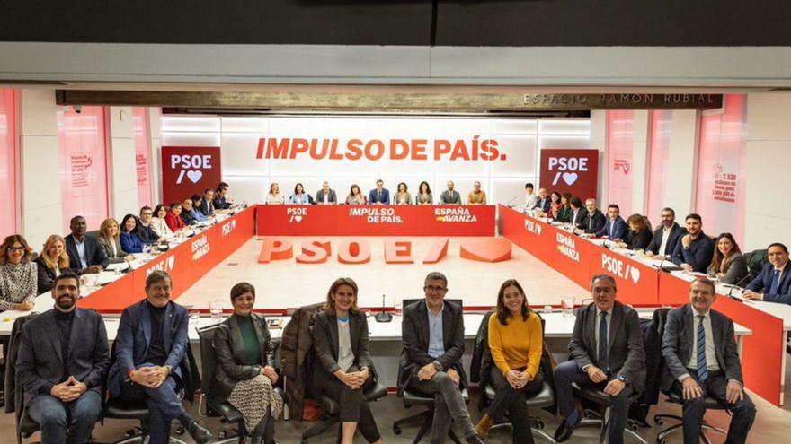 Caballero, en la nueva ejecutiva del PSOE