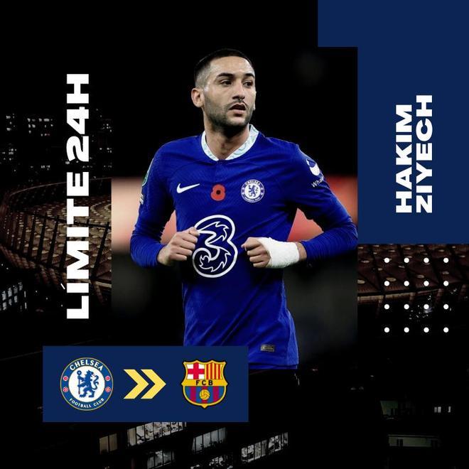 El PSG está a punto de cerrar la llegada de Ziyech, pero el Barça también ha estado interesado