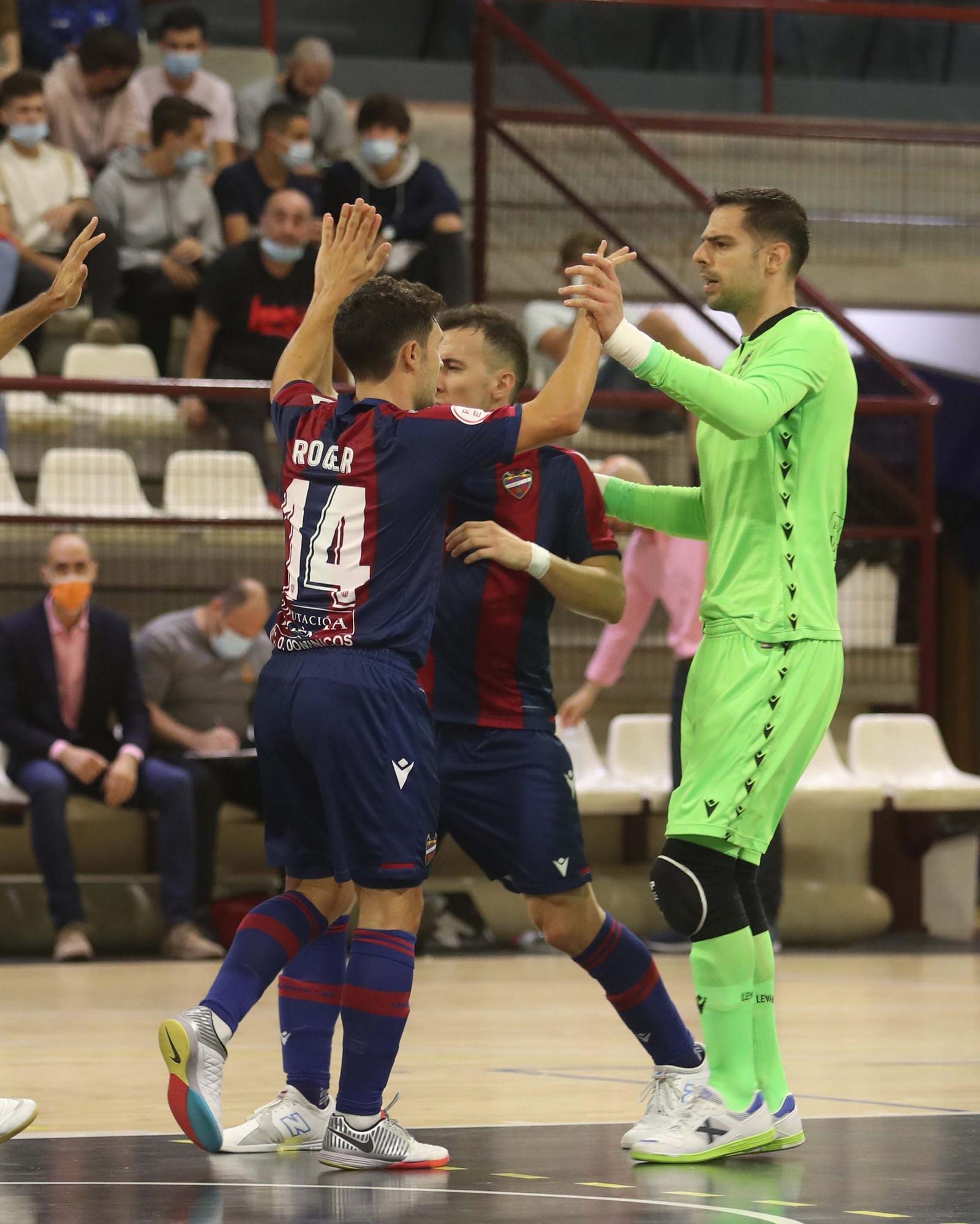 Levante UD FS - Burela FS (5-3) jornada 4 LNFS