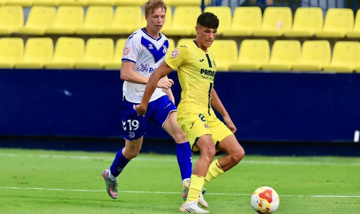 El Villarreal B se adelantó en dos ocasiones en el marcador y acabó empatando.