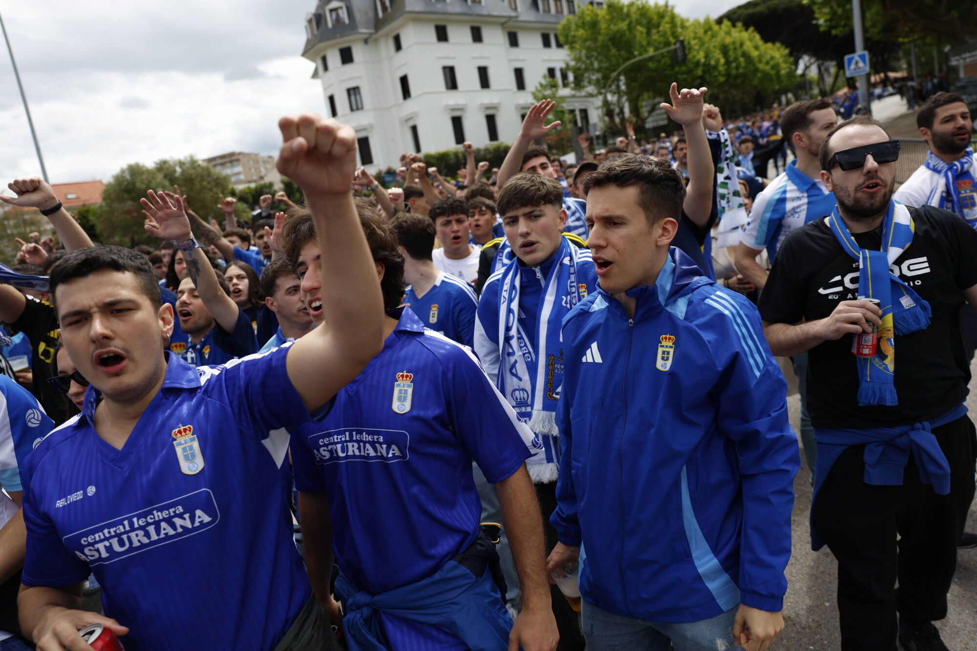 Así fue el partido entre el Real Oviedo y el Racing de Santander
