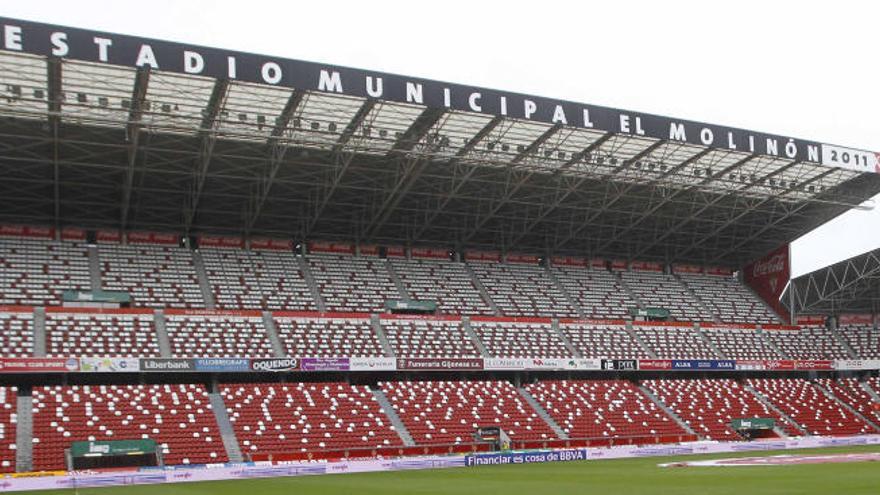 Espías granotas en El Molinón para remodelar el Ciutat