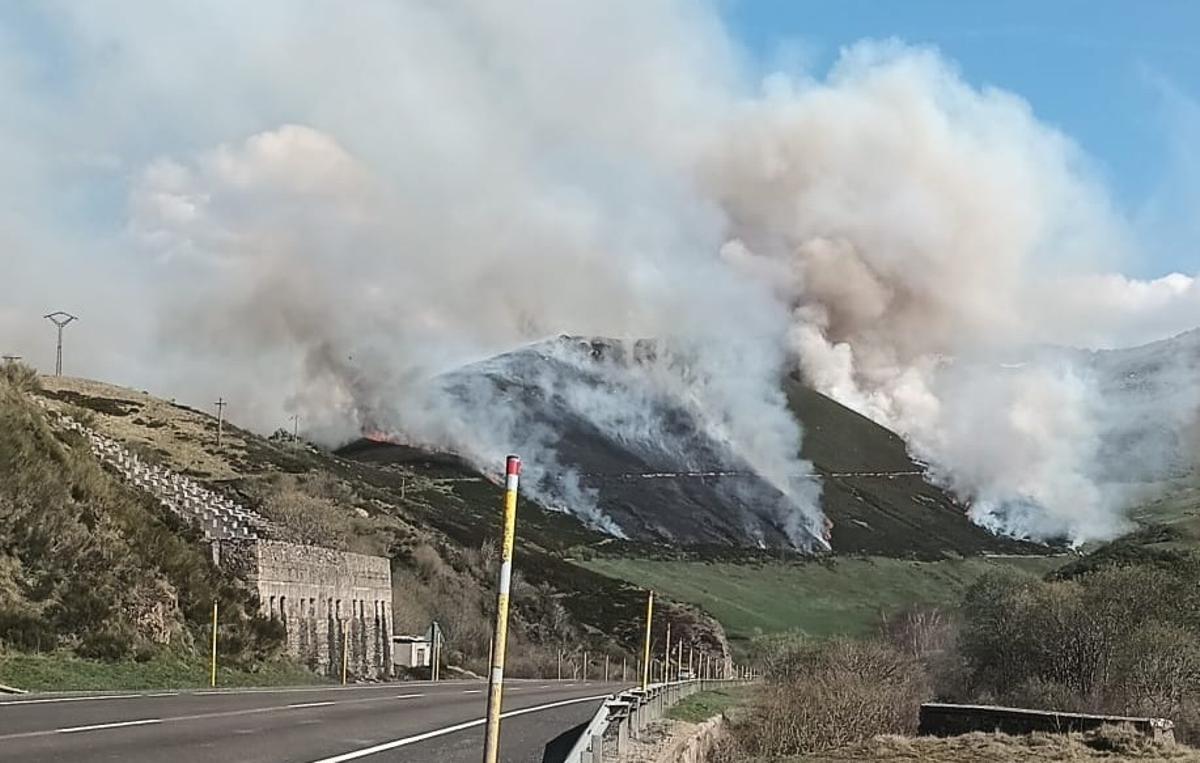 El incendio de Busdongo.