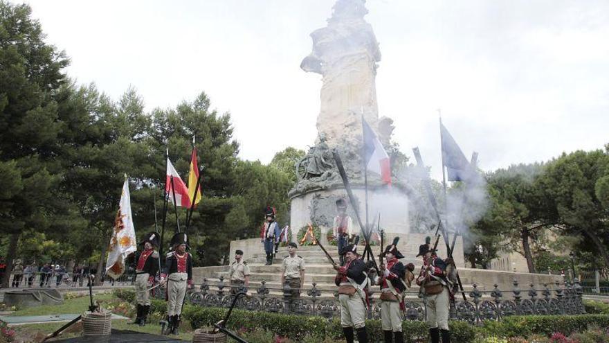 Zaragoza recuerda a sus caídos de Los Sitios