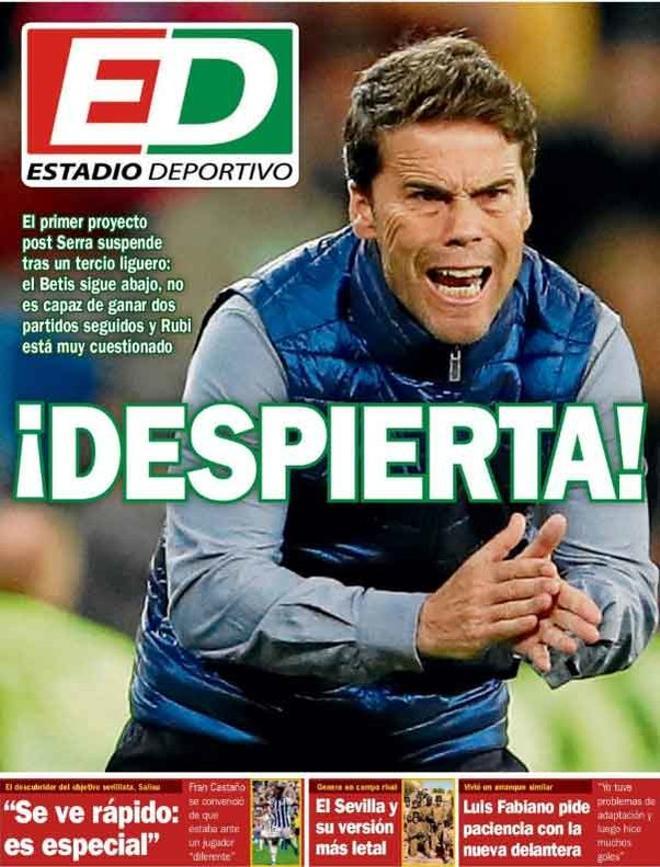 Las portadas del día en la prensa deportiva