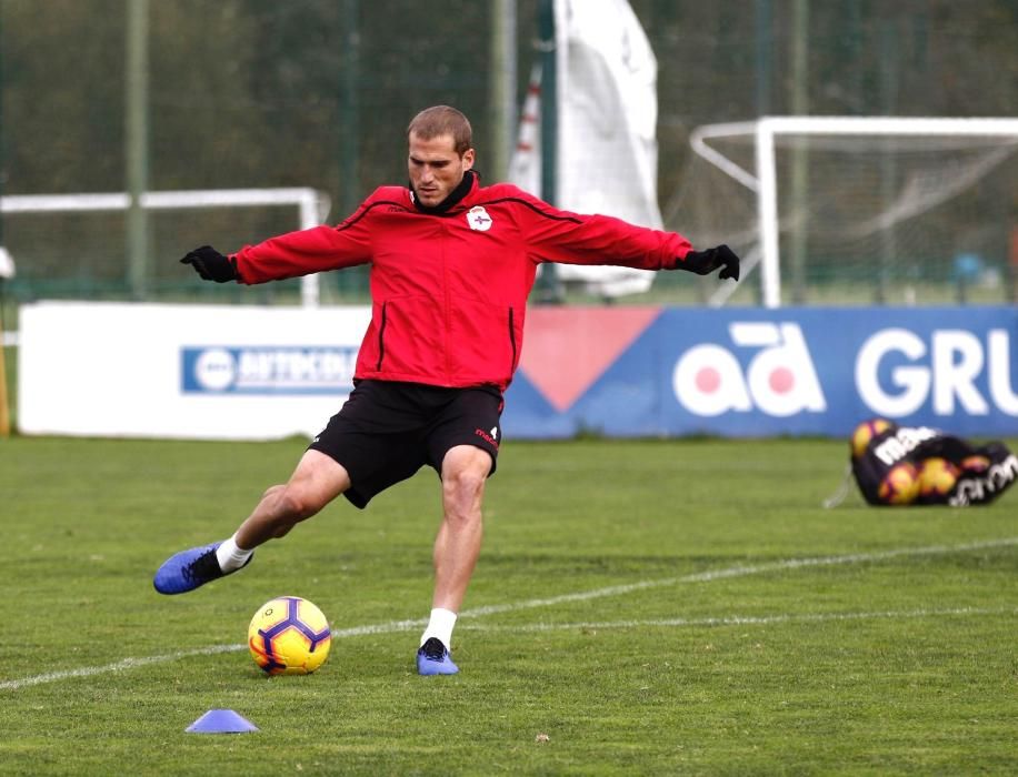 El Dépor vuelve a entrenar tras ganar al Osasuna