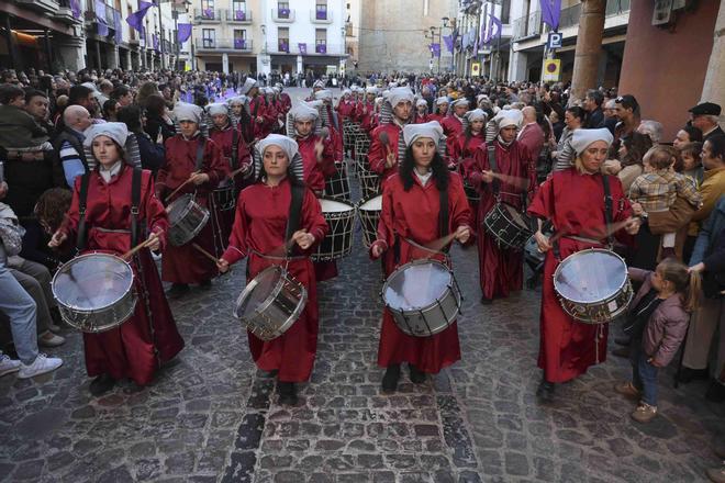 Los mejores momentos de la Tamborrada en la Semana Santa de Sagunt