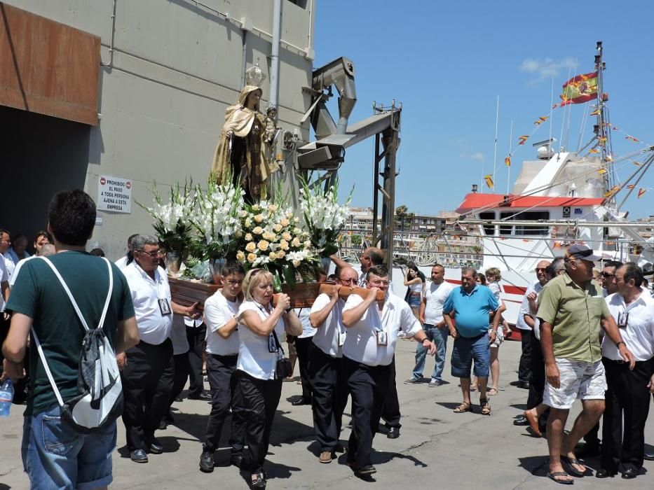 En Águilas, devoción sin limites a la Virgen del Carmen