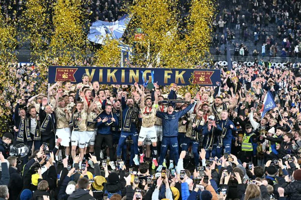 El Viking FK, campeón de liga en Noruega