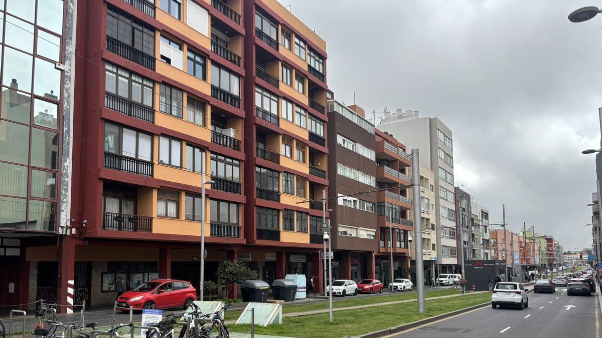 Avenida de La Trinidad, en La Laguna
