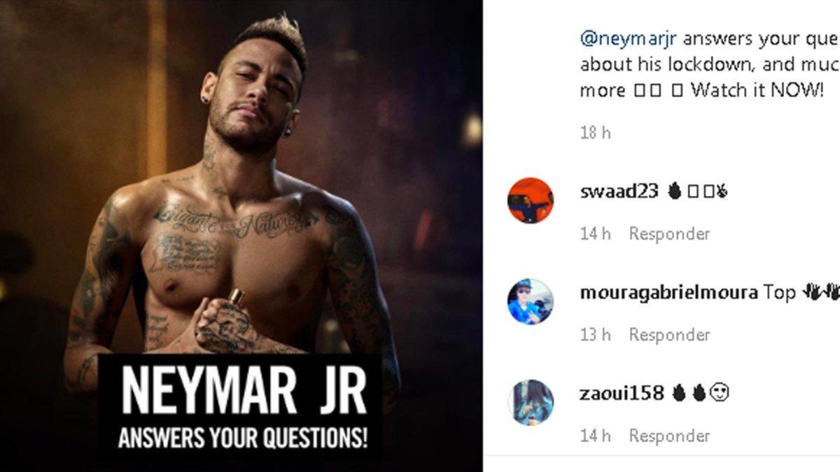 Neymar asegura que estará a tope cuando vuelva a entrenarse con el PSG