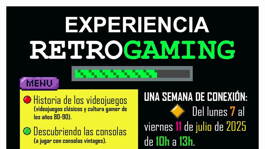 Taller &quot;Experiencia Retrogaming&quot;