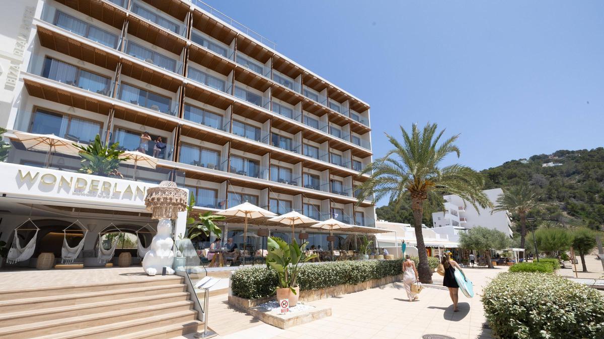 Zona turística de sa Cala de Sant Vicent.