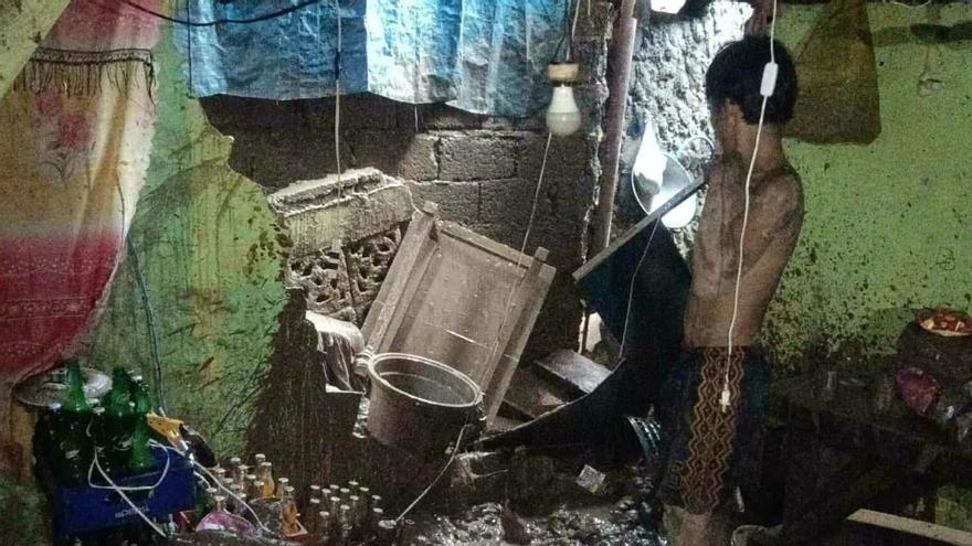 Daños provocados por el tifón en Filipinas.