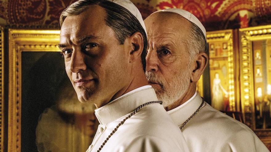 Protagonistas de &#039;The New Pope&#039;, de Paolo Sorrentino, serie de estreno mundial en Venecia. // FdV