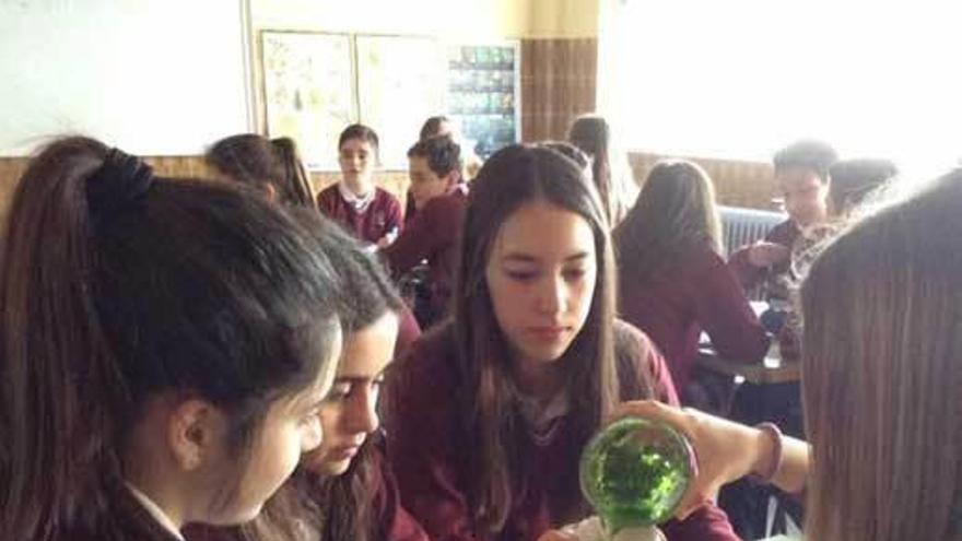 Los estudiantes riosellanos, de ocio en la &quot;semana blanca&quot; y aprendiendo en el laboratorio de ciencias