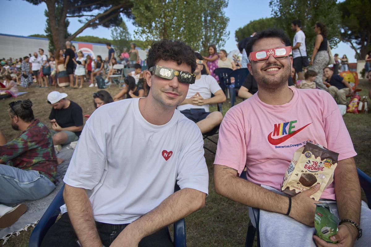 L'eclipsi a Llagostera