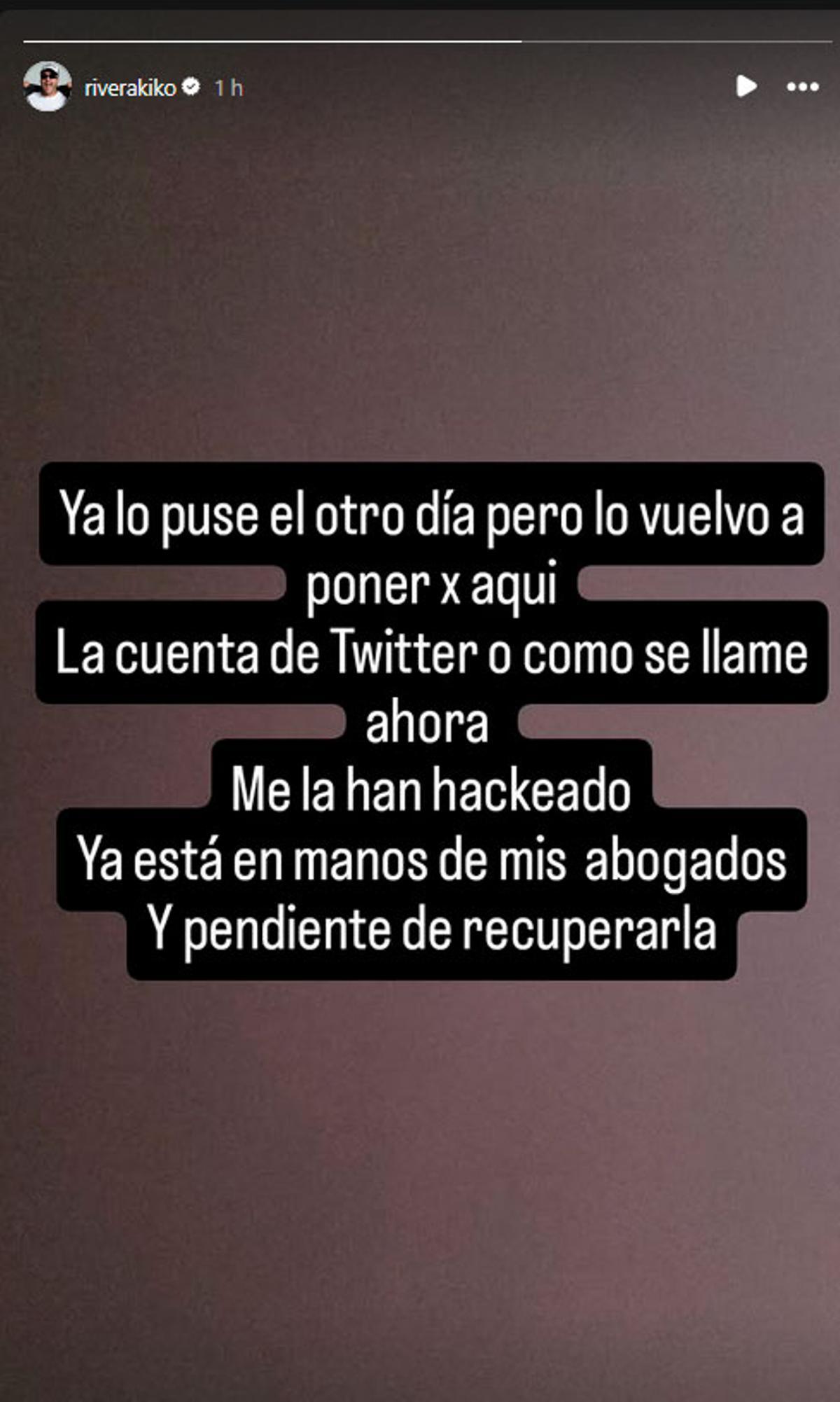 Kiko Rivera, ex de Jessica Bueno, confirma la crisis personal que está viviendo con un comunicado: "Está en manos de mis abogados..."